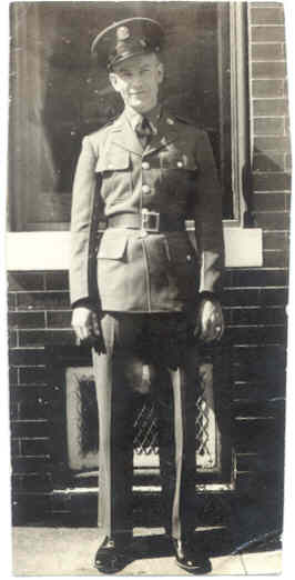 Norman Gaphardt during WWII